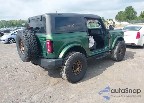 2023 Ford Bronco Outer Banks z USA, uszkodzony, nr VIN 1FMDE5CPXPLB19509